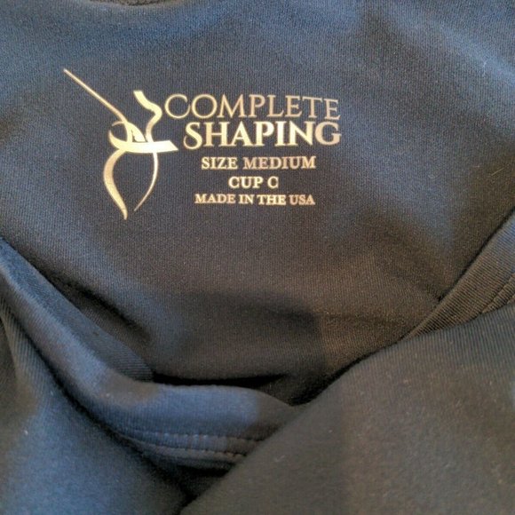 Mastectomy Camisole with Integrated Prosthetics, Medium w C Cup, NWT, Black, Cut - Picture 7 of 8